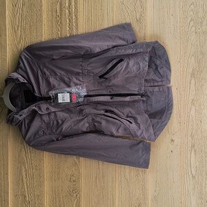 Yoki Girls Windbreaker with Zipable Hood